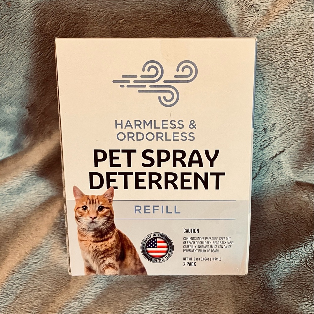 Harmless & Odorless Pet Spray Deterrent Refill - White - Picture 2 of 6